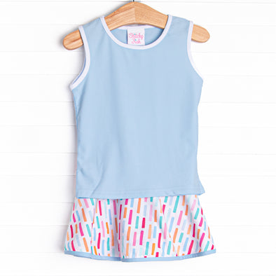 Shelby Skort Set, Blue