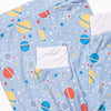 Rocket to Sleep Bamboo Pajama Set, Blue