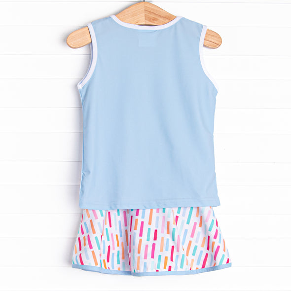 Shelby Skort Set, Blue