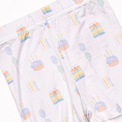 You're Invited Bamboo Pajama Short Set, Green