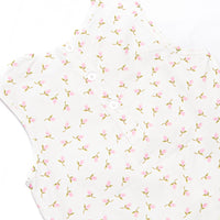 Rosey Rosebuds Dress, White