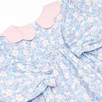 Gardenia Garden Legging Set, Blue