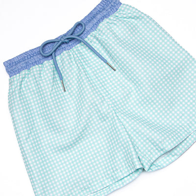 Mid-Summer Mint Swim Trunks, Green