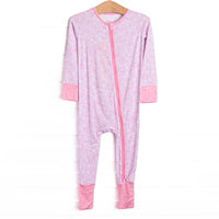 Delightful Days Bamboo Zippy Pajama, Pink