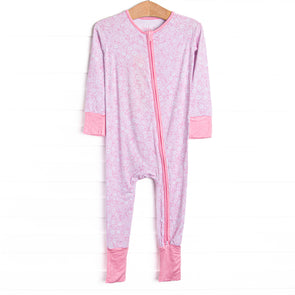 Delightful Days Bamboo Zippy Pajama, Pink