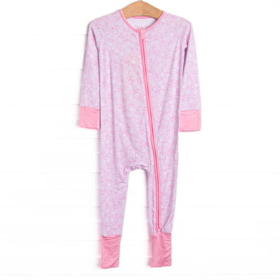 Delightful Days Bamboo Zippy Pajama, Pink
