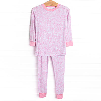 Delightful Days Bamboo Pajama Set, Pink