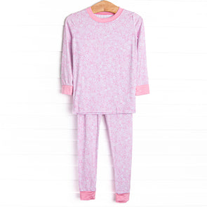 Delightful Days Bamboo Pajama Set, Pink