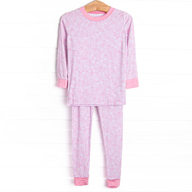 Delightful Days Bamboo Pajama Set, Pink