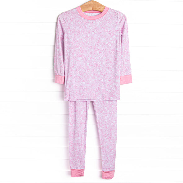 Delightful Days Bamboo Pajama Set, Pink