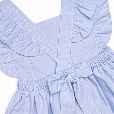 July Jubilee Smocked Bubble, Blue