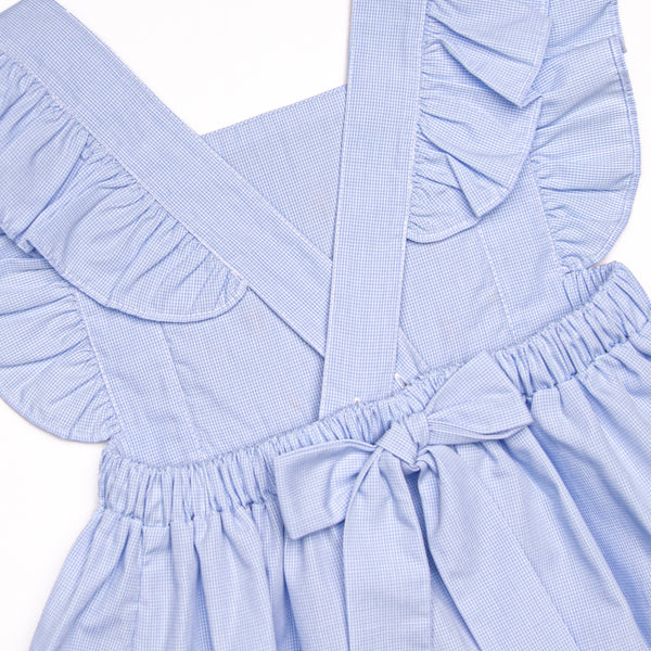 July Jubilee Smocked Ruffle Short Set, Blue
