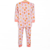 Growing Gourds Bamboo Pajama Set, Pink