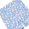 Gardenia Garden Bamboo Pajama Short Set, Blue