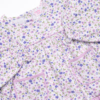 Penelope Purple Bloomer Set, Purple