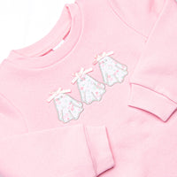 Boo Crew Trio Sweatsuit, Pink