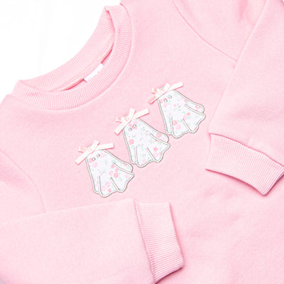 Boo Crew Trio Sweatsuit, Pink