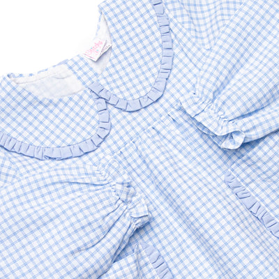 Payton Pumpkin Applique Pocket Diaper Set, Blue