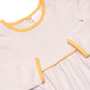 Charles Romper, Orange and Tan Stripe