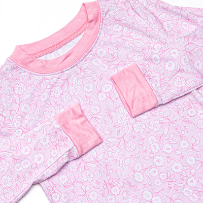 Delightful Days Bamboo Pajama Set, Pink