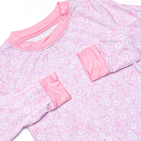 Delightful Days Bamboo Pajama Set, Pink