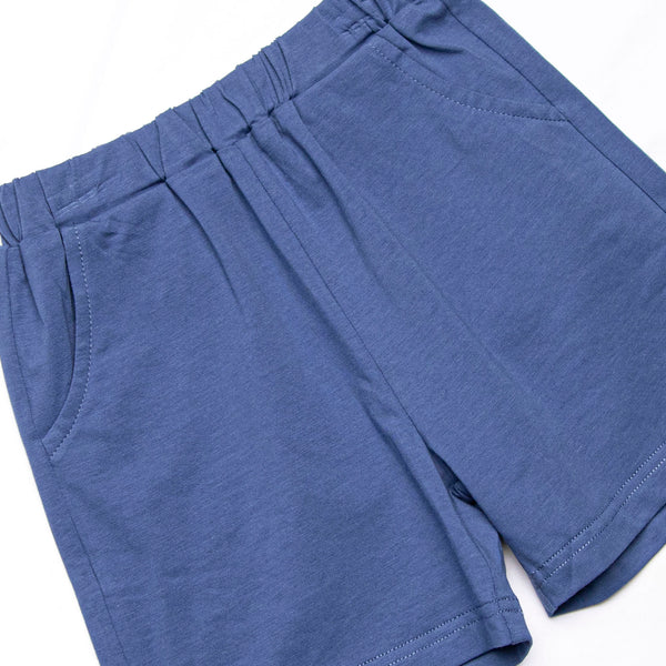 Trick or Treat Pal Applique Short Set, Navy