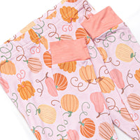 Growing Gourds Bamboo Pajama Set, Pink