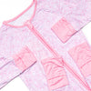 Delightful Days Bamboo Zippy Pajama, Pink