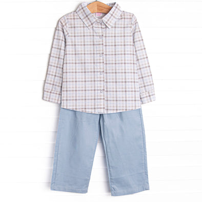 Family Favorites Pant Set, Blue