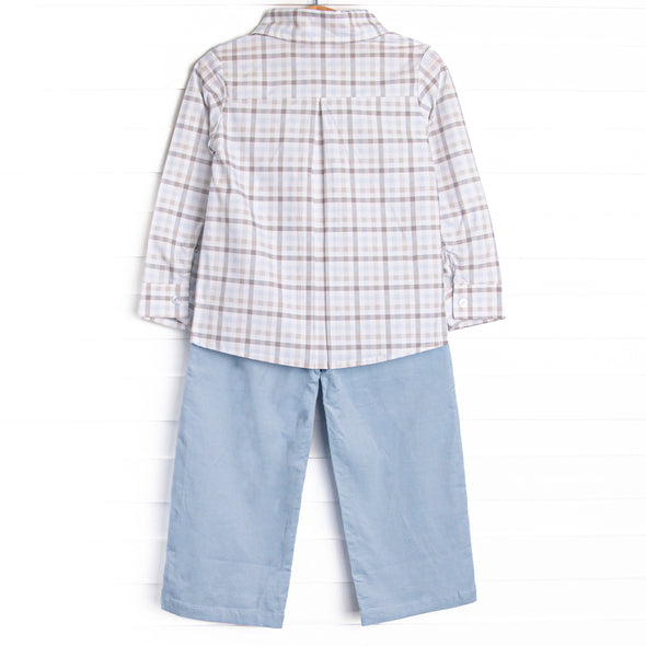 Family Favorites Pant Set, Blue