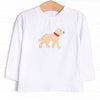Chasing Tails Applique Top, White