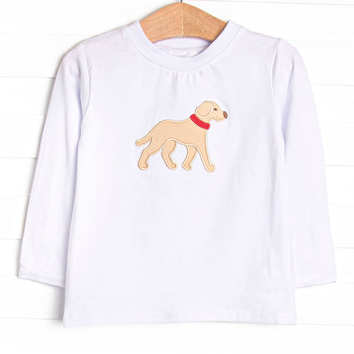 Chasing Tails Applique Top, White