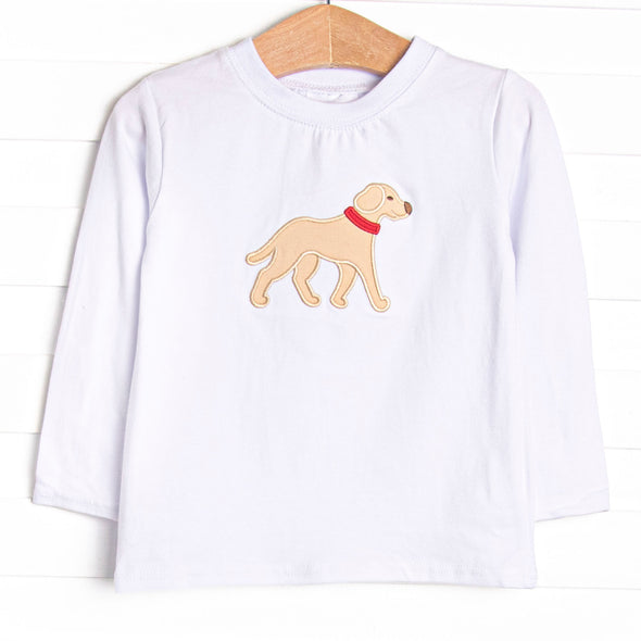Chasing Tails Applique Top, White