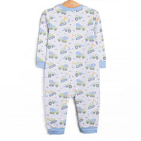 Diggin' It Romper, Blue