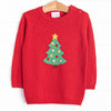 Tree Tradition Boy Sweater, Red
