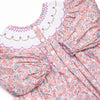 Petunia Purple Smocked Legging Set, Purple