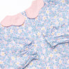 Gardenia Garden Diaper Set, Blue