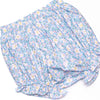 Gardenia Garden Diaper Set, Blue