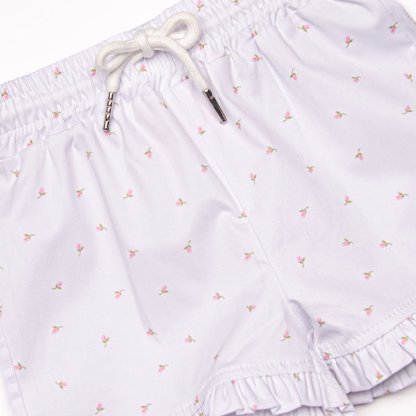 Classic Cut Ruffle Short, (3 Colors)