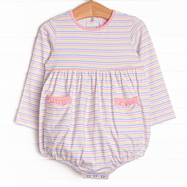 Silly Stripes Pocket Bubble, Pink