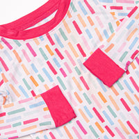 Dreaming of Color Bamboo Pajama Set, Pink