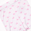 Whale Watch Bamboo Pajama Short Set, Pink