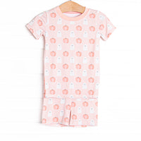 Little Boo Thing Bamboo Pajama Short Set, Pink