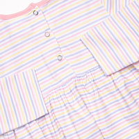 Silly Stripes Pocket Bubble, Pink