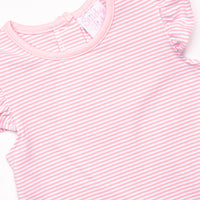 Very Sweet Vines Applique Dress, Pink