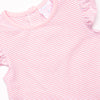 Very Sweet Vines Applique Dress, Pink