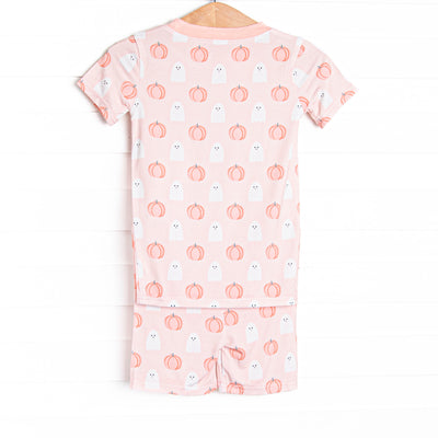 Little Boo Thing Bamboo Pajama Short Set, Pink