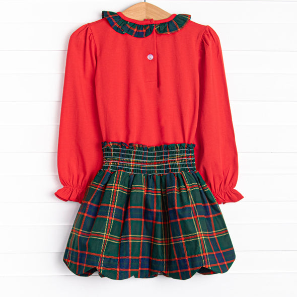 Tartan Traditions Skirt Set, Green