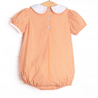 Boo! Embroidered Bubble, Orange