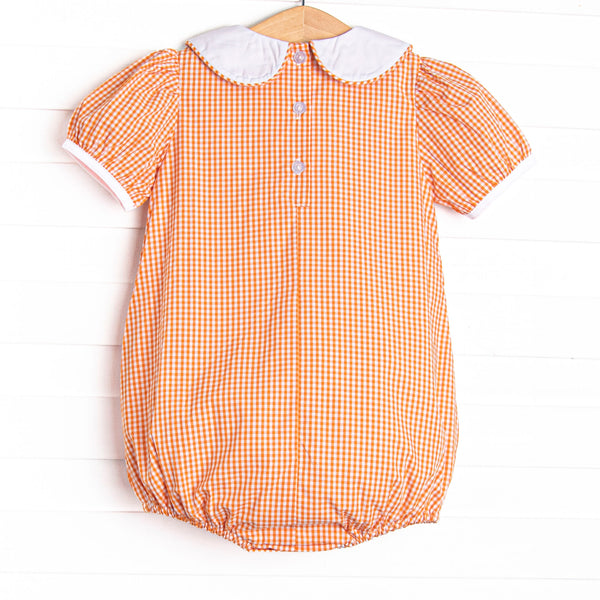 Boo! Embroidered Bubble, Orange